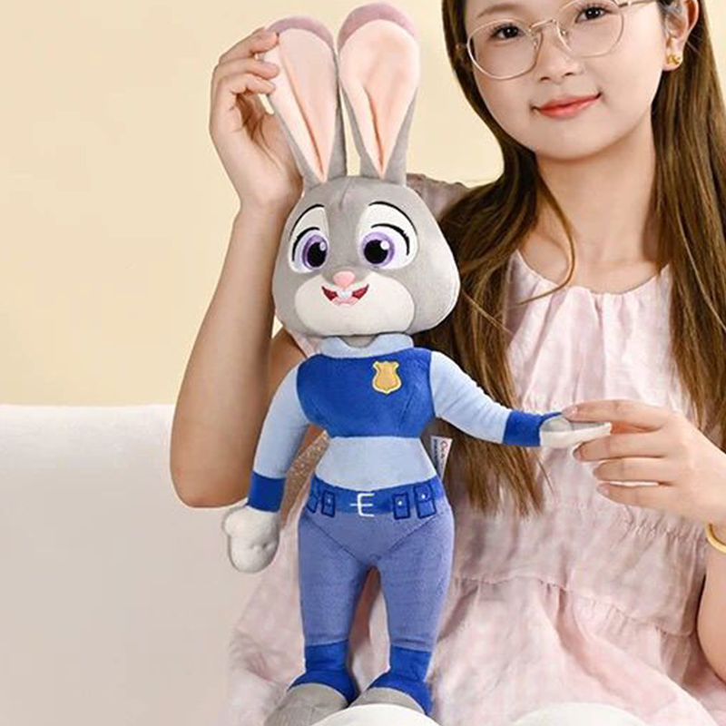 英贝萌疯狂动物城尼克狐狸公仔朱迪兔毛绒玩具玩偶布娃娃生日礼物