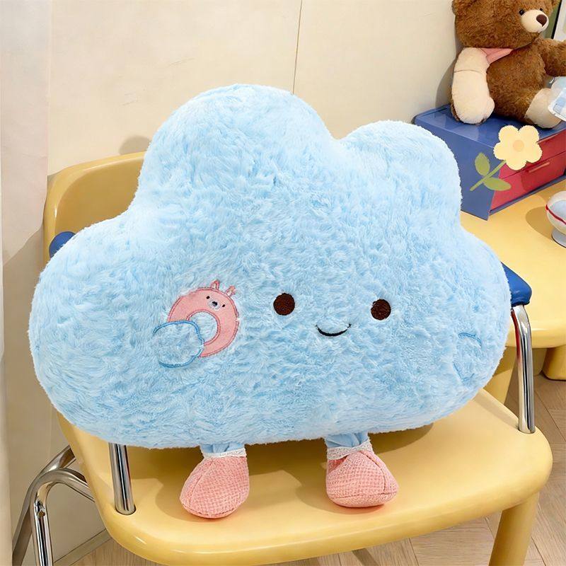 英贝萌可爱云朵抱枕毛绒玩具床上靠背垫办公室靠枕生日新年小礼物,玩具/童车/益智/积木/模型,毛绒/玩偶/公仔/布艺类玩具,淘宝优惠券,粉丝福利购,淘宝优惠卷