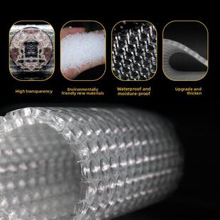 泡泡纸纸箱大泡气泡膜加厚气泡垫打包泡沫气垫膜防震膜卷装气泡袋