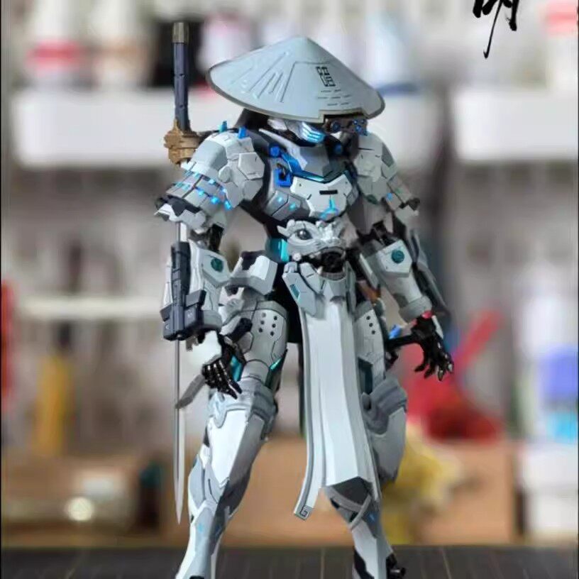 威远式改摩动核高达盲盒曹仁白起赵云敖丙拼装模型布鲁可MG玩具图片