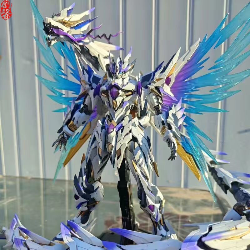 摩动高达盲盒魔动核白虎青龙模型
