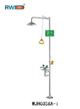 WJH0358A-3快接式紧急洗眼器不锈钢冲淋洗眼器快插紧急洗眼器