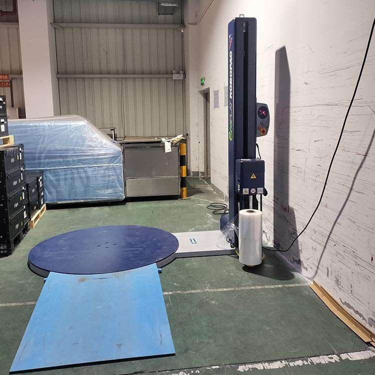 ROBOPAC缠绕机ECOPLAT PLUS 升级转盘式缠绕机 托盘缠绕包装机