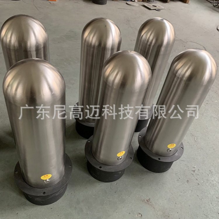 不锈钢防撞柱可移动钥匙锁止
