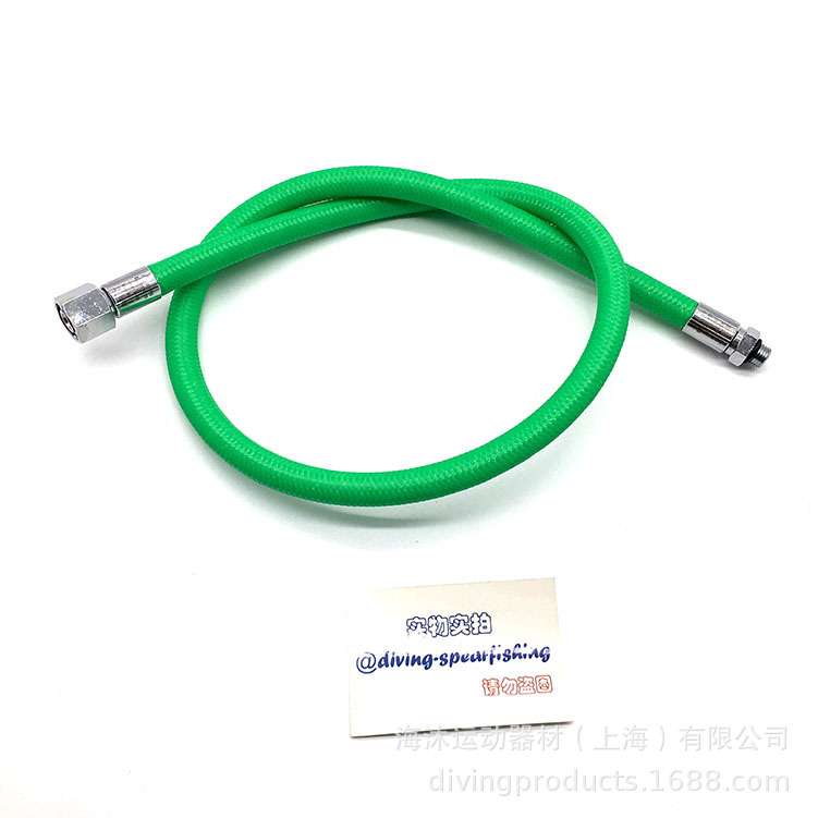 Miflex新色潜水编织管潜水管 高压管 低压管 BC管意大利原产Scuba