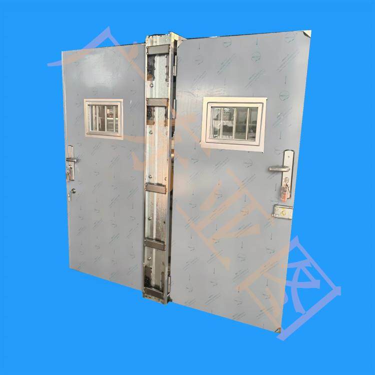 甲级防盗门安全门双开工程智能指纹锁进户家用入户钢质钢制工程门