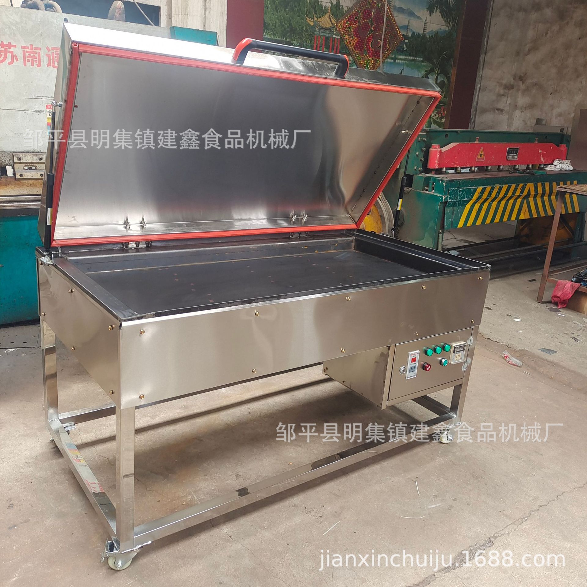 商用1米锅贴烤饼机新款