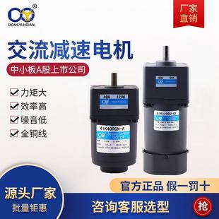 DY东仪机电外径104mm120W微型交流齿轮调速减速机