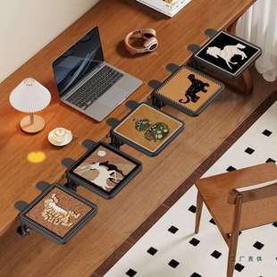 免打孔桌面延长板扩展电脑桌子延伸加长板托架加宽折叠板键盘支架