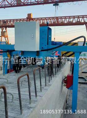 龙门式空心板凿毛机箱梁立面凿毛机自动行走梁体凿毛机