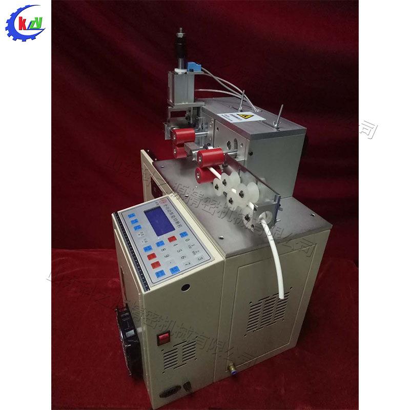 智能全自动热缩套管切管机PVC波纹管切割机液晶屏数控管材切割机