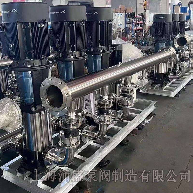 不锈钢恒压供水设备管路小区二次加压叠压无负压稳流罐气压罐底板