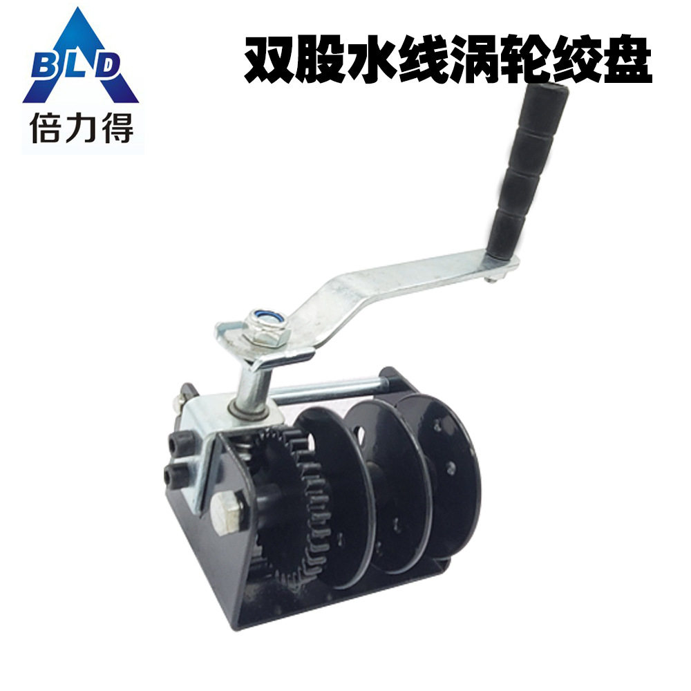 涡轮绞盘 水线养殖鸡场猪场喂水给水专用空机钢丝绳料线卷帘