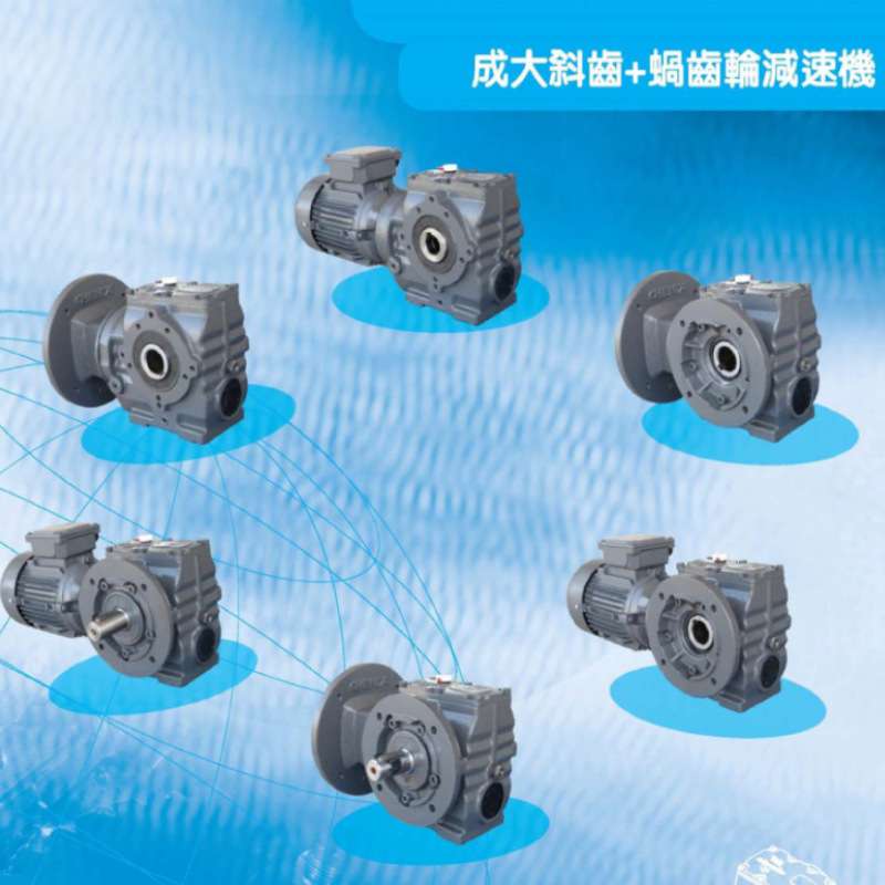 成大斜齿轮减速机CHENTA减速机四大系列减速机 斜齿轮 涡齿轮