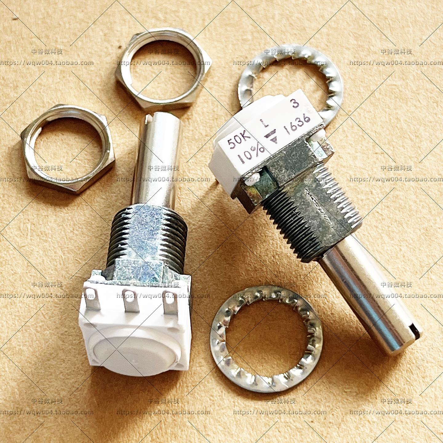 P11S1V0FLSY00503KL 50KΩ±10% 0.5W 1组对数单圈可调电位器电阻