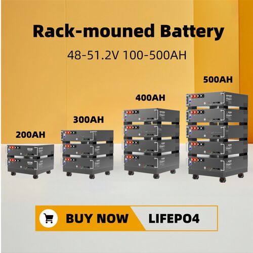 48V Solar Battery Lifepo4 Energy Storage  Built in BMS Home
