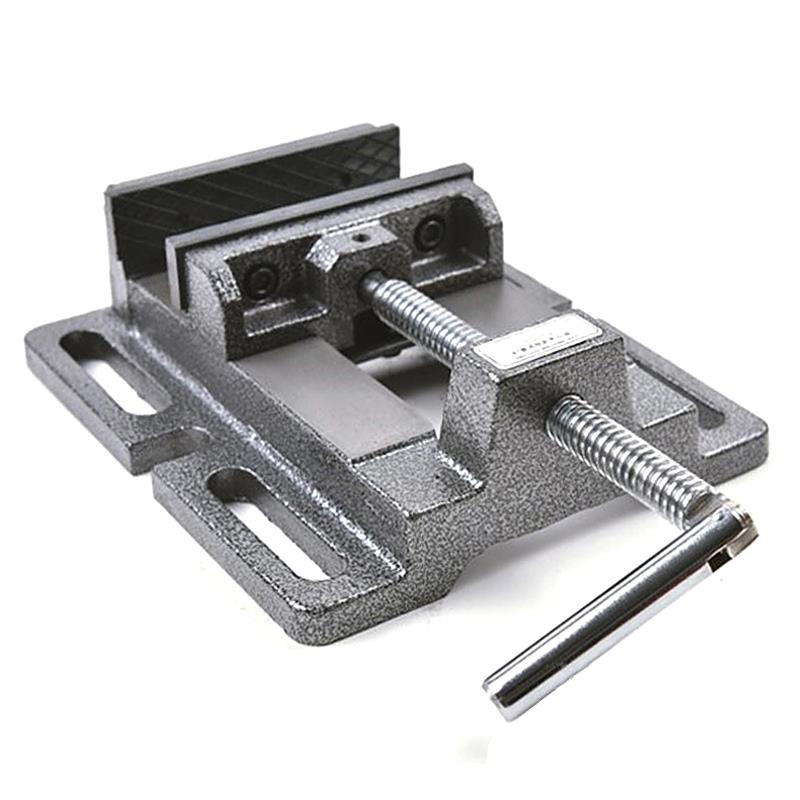 美式平口钳铸钢木工钳小型平口台钳工业级精密台钻简易固定夹具