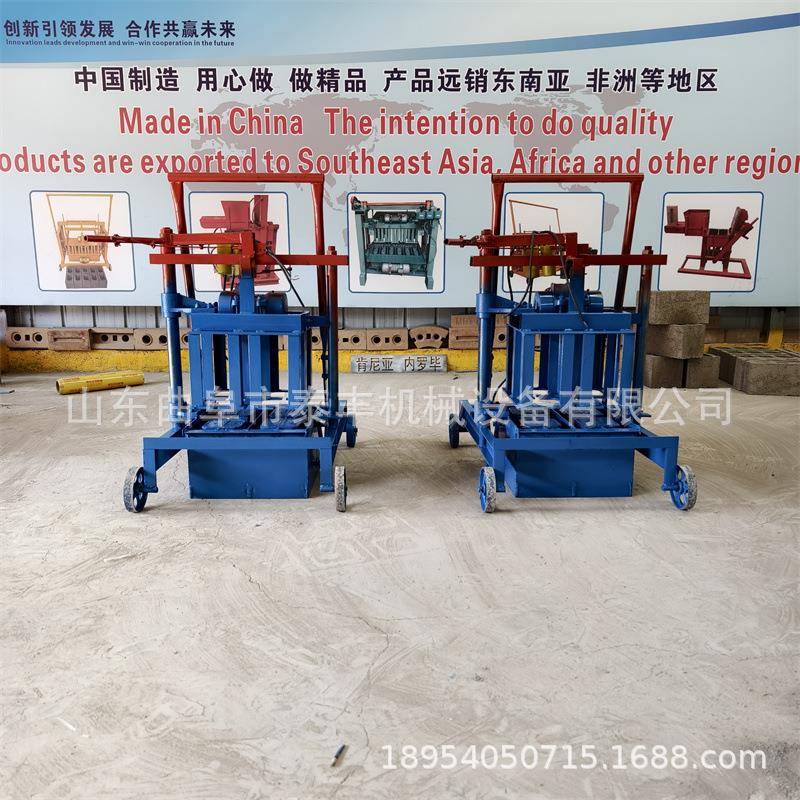 免烧空心砖机水泥制砖机半自动砖机垫块机砌块砖机厂家