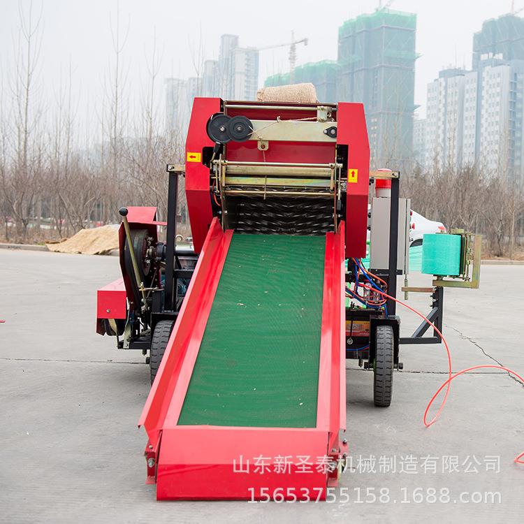 牧草青储打捆包膜机价格青贮打捆机生产厂家