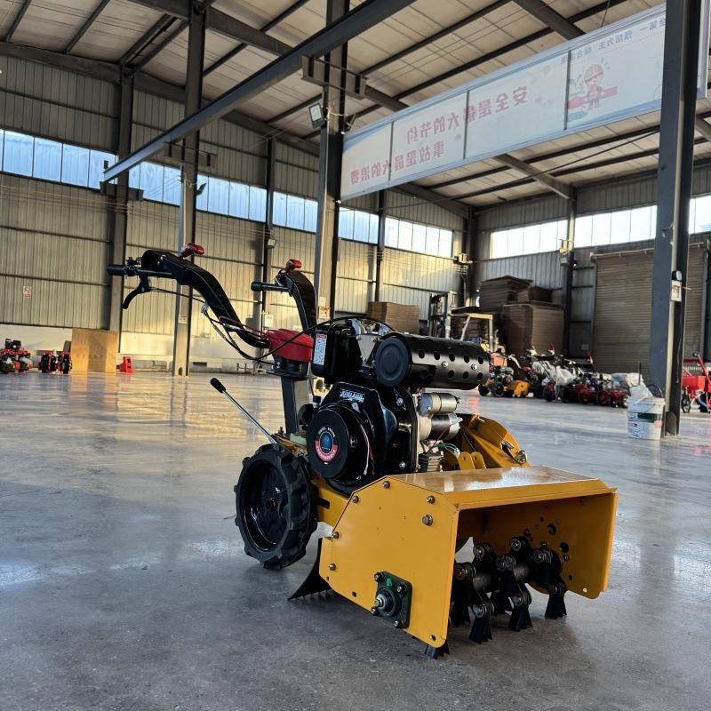 大马力柴油碎草旋耕一体机田园加宽割草机出口汽油款乘坐式除草机