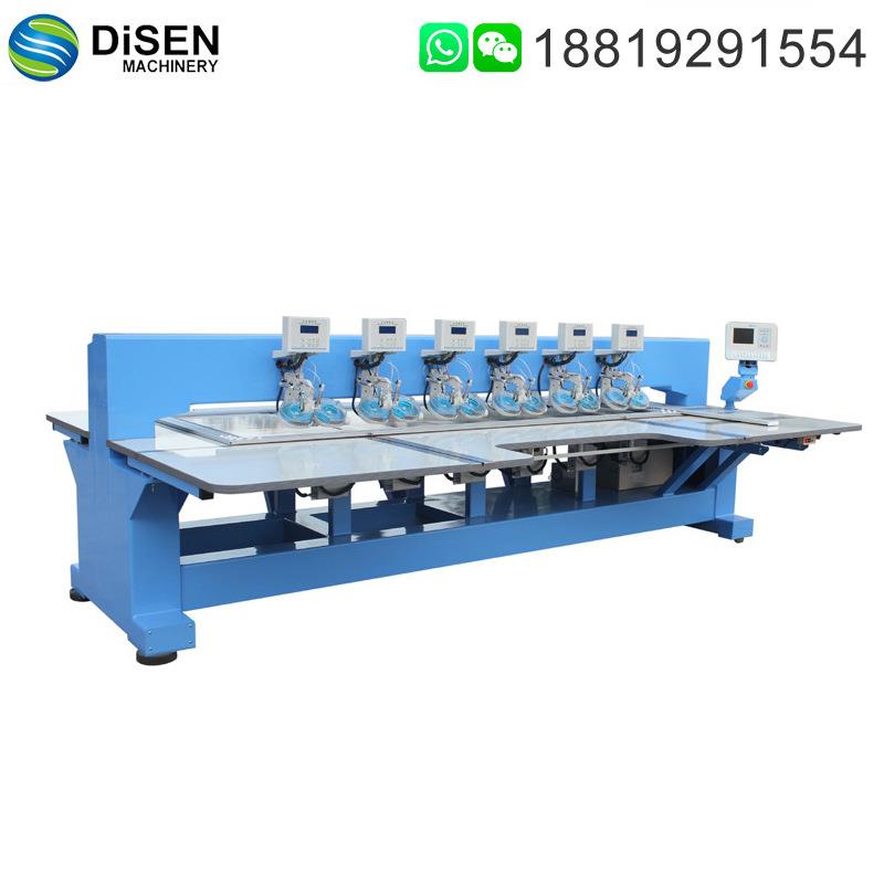 多色全自动点钻机全自动烫钻机六头双盘点钻机全自动水钻烫钻