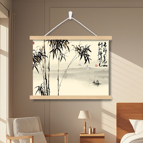 客厅卧室电表箱盒遮挡装饰画挂画