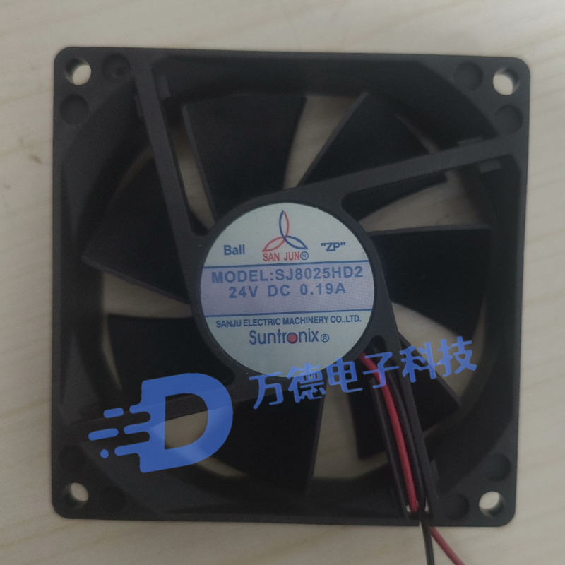 台湾三巨SAN JUN SJ8025HD2/6025/9225 24V直流变频器散热风扇