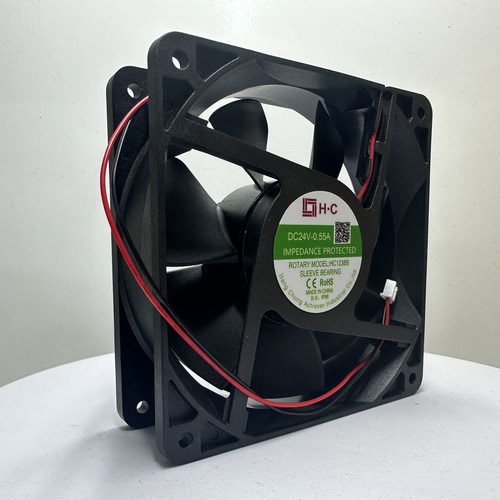 全新H.C IP68防水 0.55A DC24V散热风扇 HC1238B 机柜冷藏柜风机
