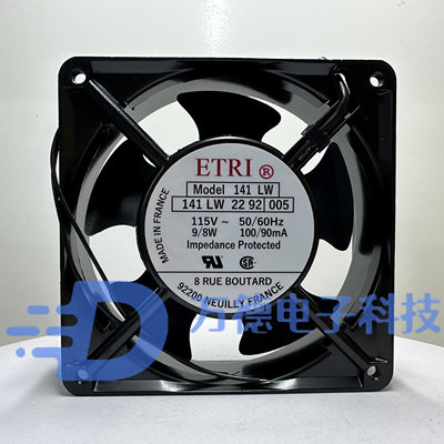 全新ETRI 141LW 115V 9W/8W 125XR0282090 12038 电焊机机柜风扇