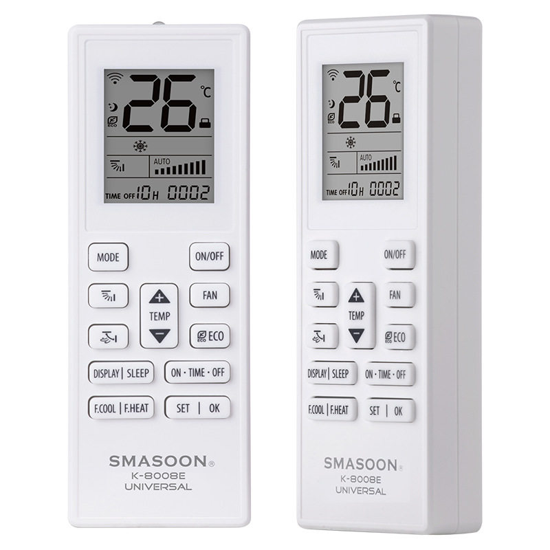 空调遥控器万能通用款K-8008红外1000合1外贸出口摇控定制