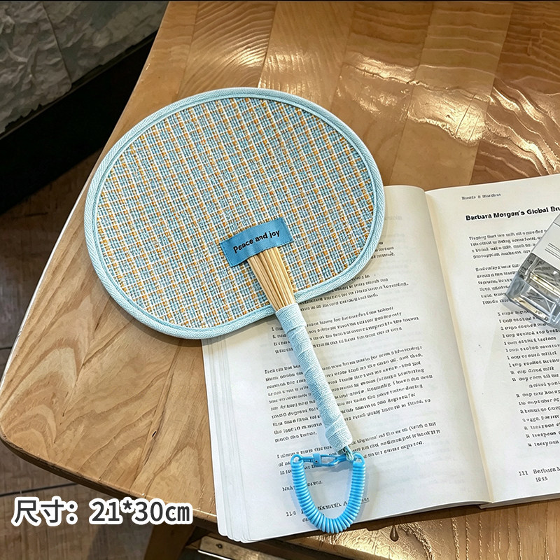 扇子夏天耐用小蒲扇便携麦秆手摇扇手工编织宝宝家用外出驱蚊