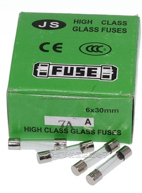 5x20MM玻璃保险丝管250V绿色 6x30mm0.5A 1A 2A 3A 4A 5A 8A-30A