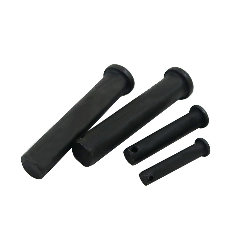 【M4M5M6M8】GB882销轴黑平头带G孔销 圆柱定位销T型销钉销轴销子