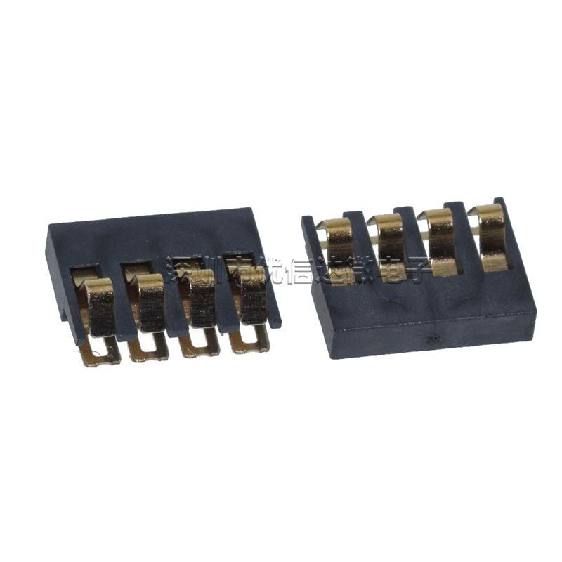 电池座BC-7-25/35/2P3P4P弹片端子触压式3.5/5.4/6.0插件锂电池