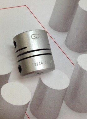 微型 平衡线型联轴器 小 弹性 外径12mm 长14mm 33 34 44