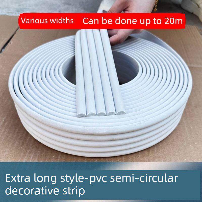 欧式pvc半圆线条护墙板家具柜门装饰软线条背景墙格栅板pu石膏线