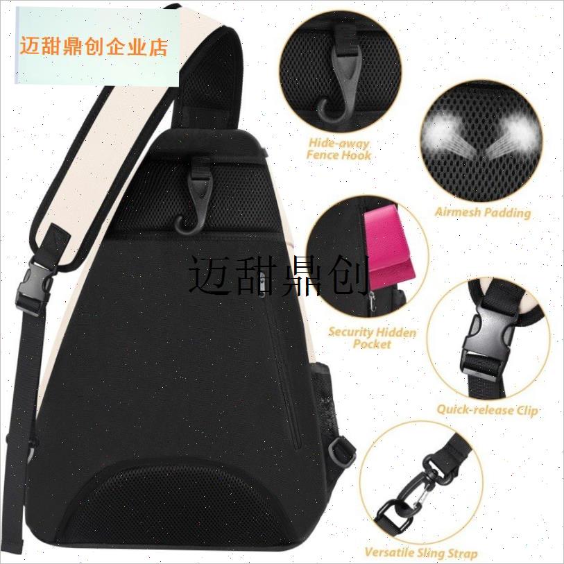 2025新款羽毛球包包运动训练专用单肩网球包匹克V球男女背包斜挎,