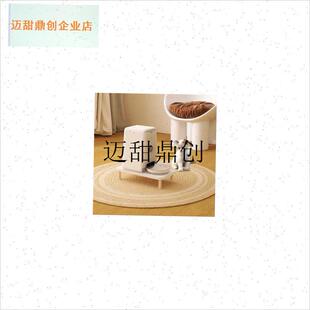动喂食器增高架宠物食盆r架狗猫咪饮水吃饭桌喂食机垫高猫碗架子,