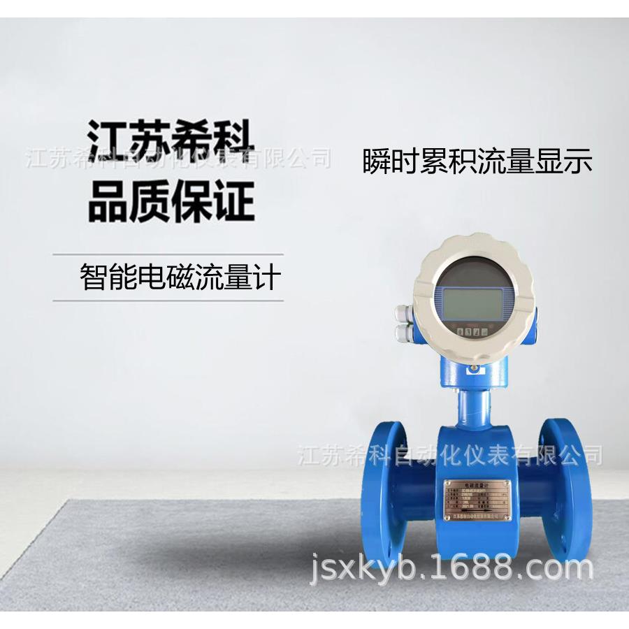 DN50DN65DN80电磁流量计农田灌溉污水排污测量流量计