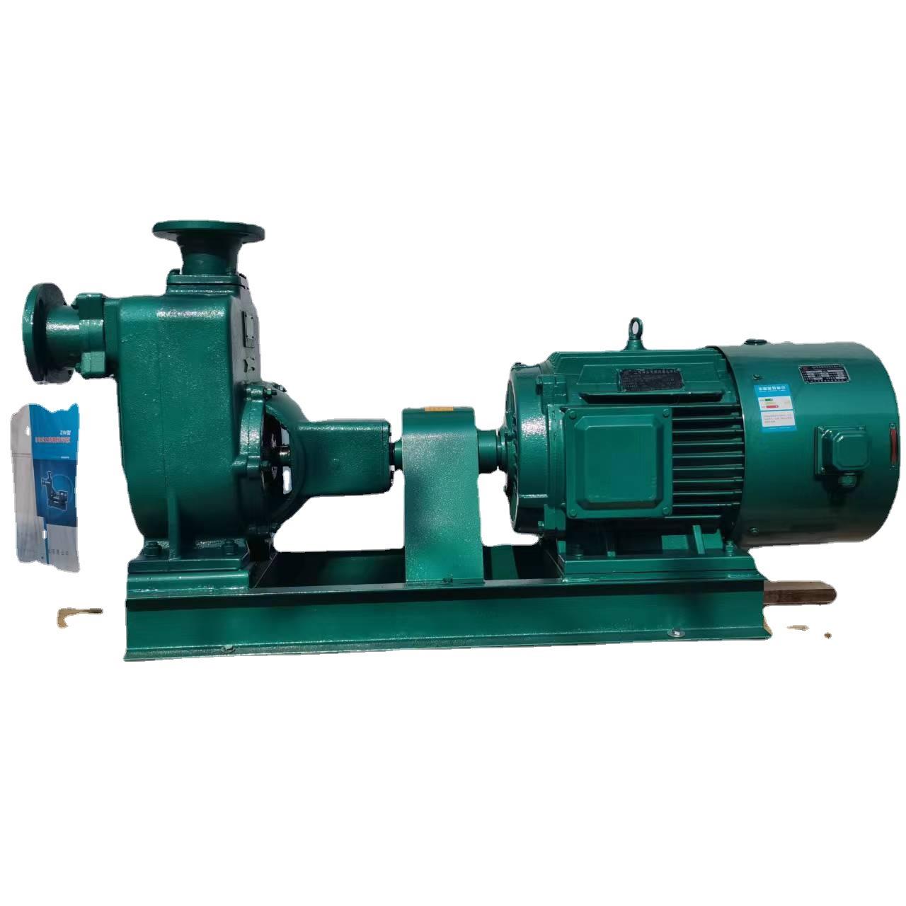 惠州沃德分体式变频电机自吸泵铸铁材质中性污水排污水泵ZW65-30