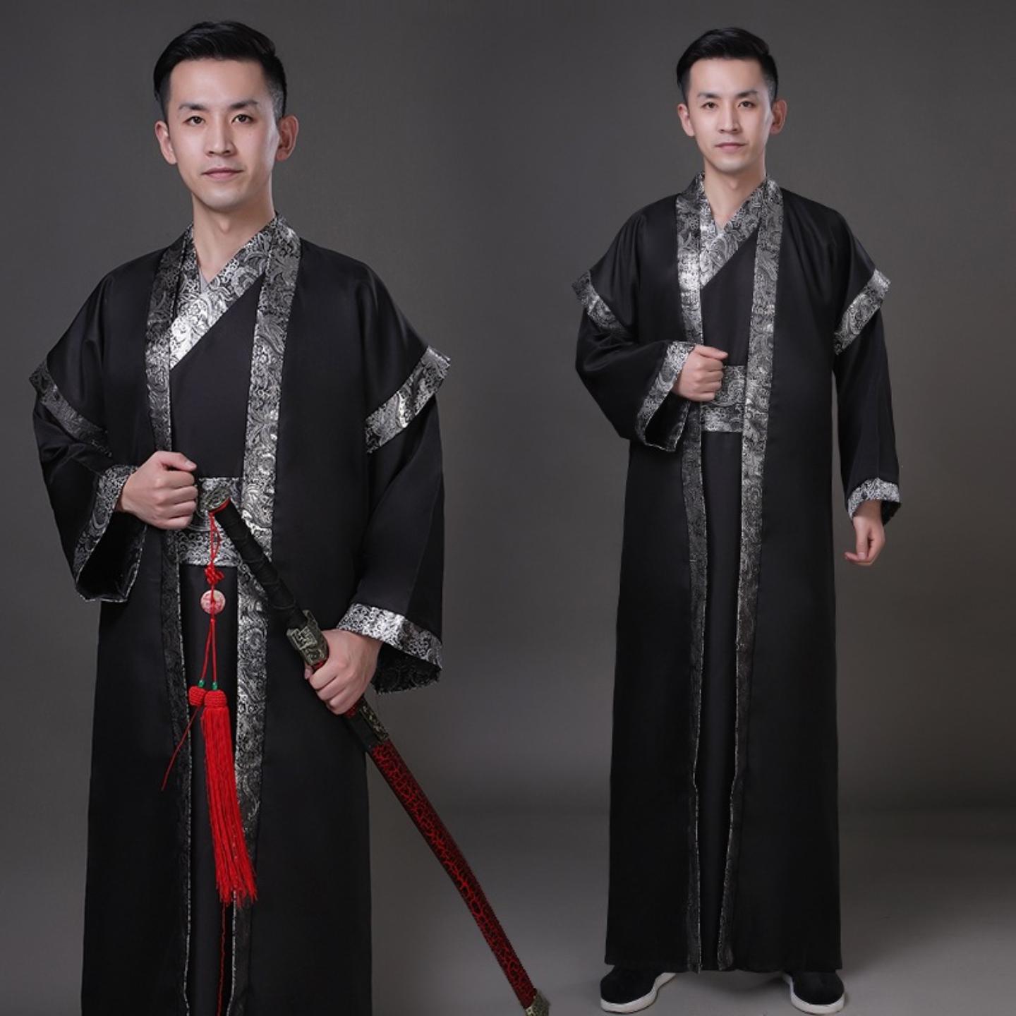 古装男公子帅气唐装长袍武侠风