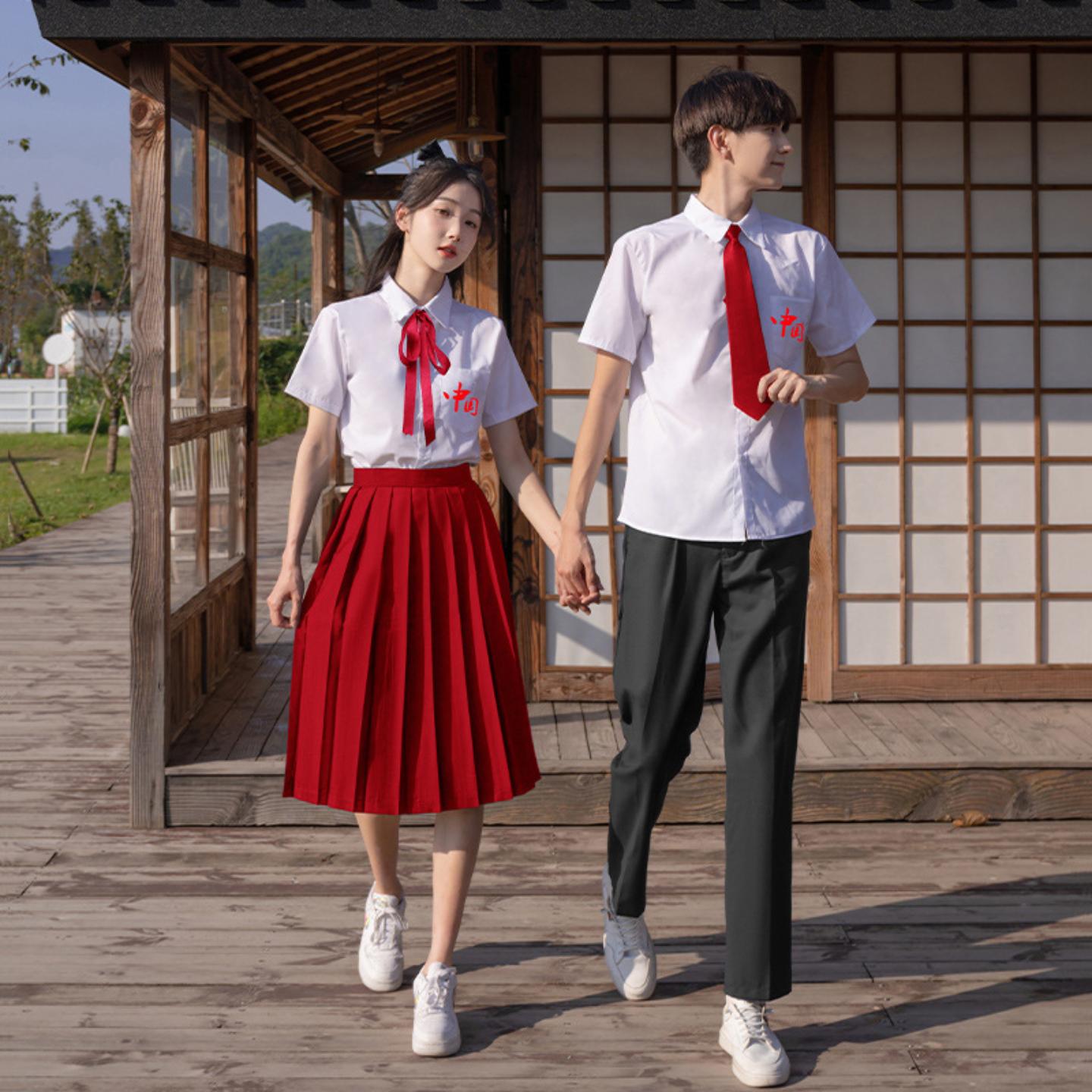 大合唱韩系校服毕业班服学院风