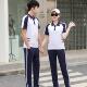 宽松学院风初中高中小学生短袖 夏季 韩版 套装 恤校服 学生班服新款