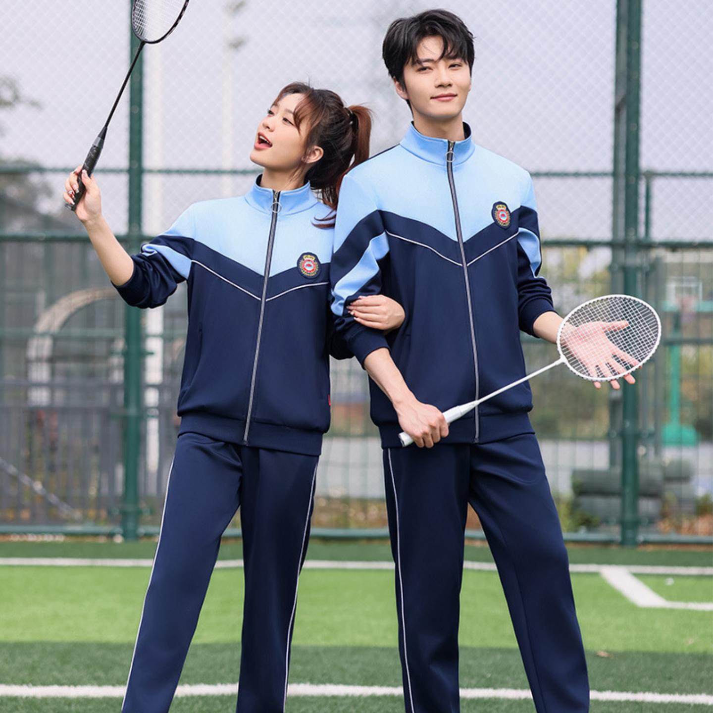 新秋冬班服套装运动会开幕式入场