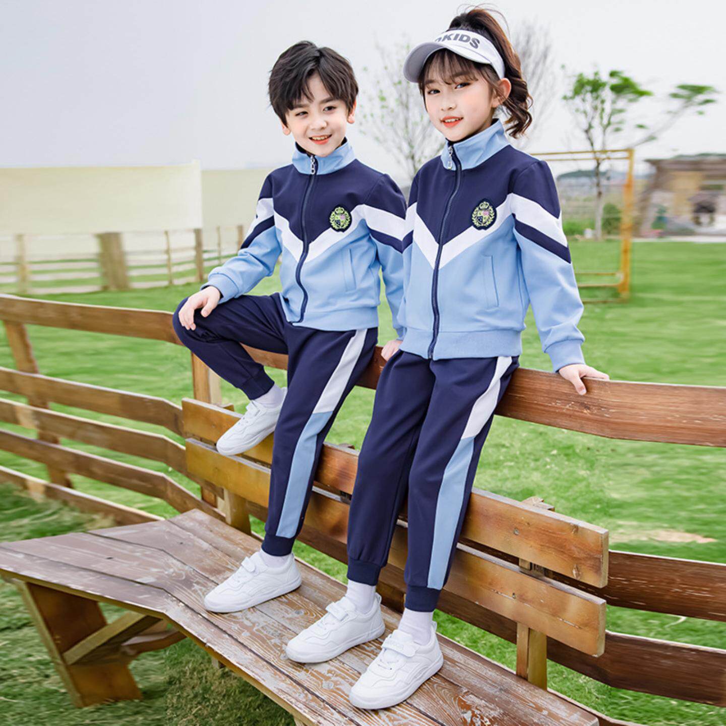 儿童春秋运动校服三件套