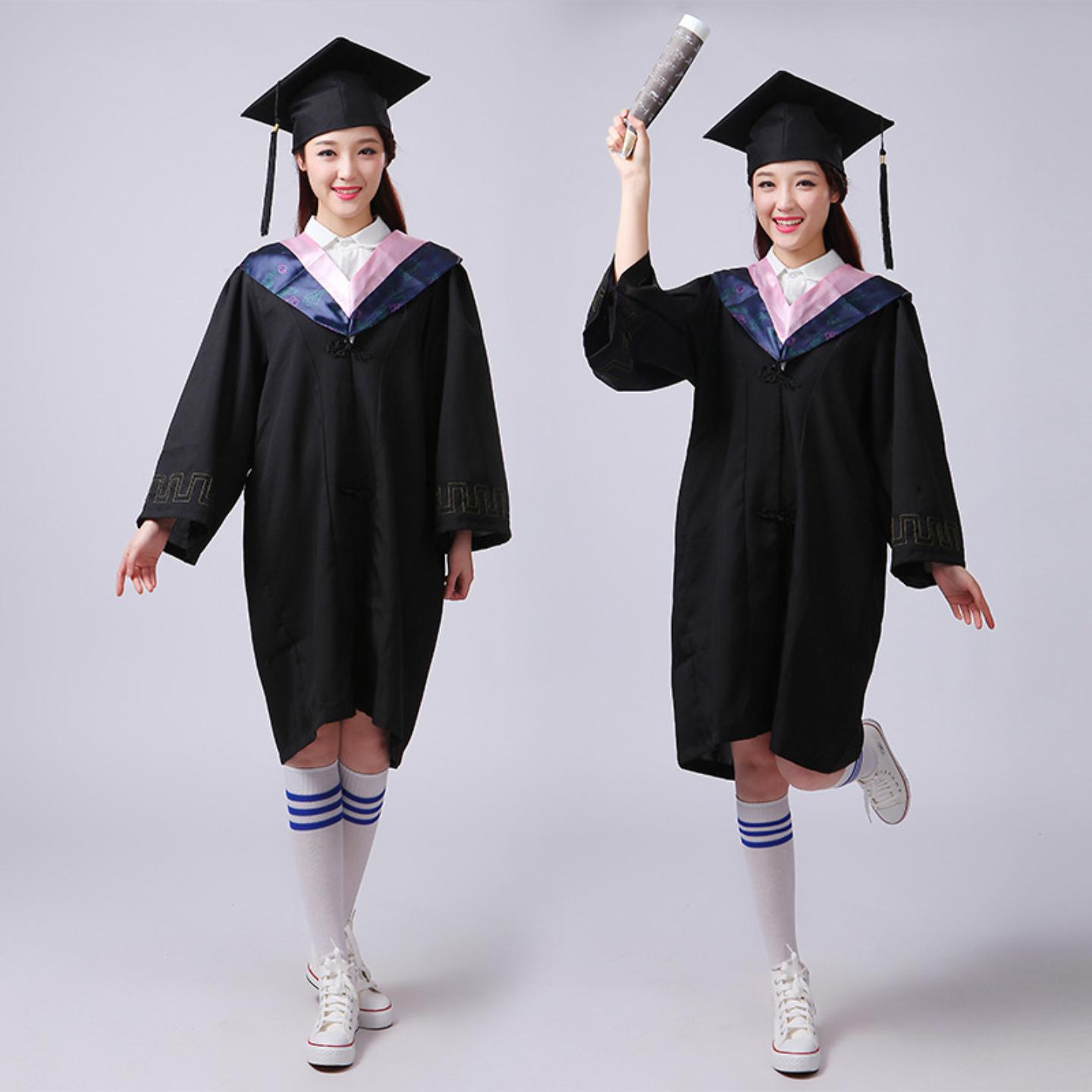 学士服批发毕业礼服套装