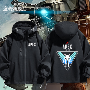 泰坦陨落2游戏联名周边同款 冲锋衣夹克外套男女秋冬衣服上衣潮流
