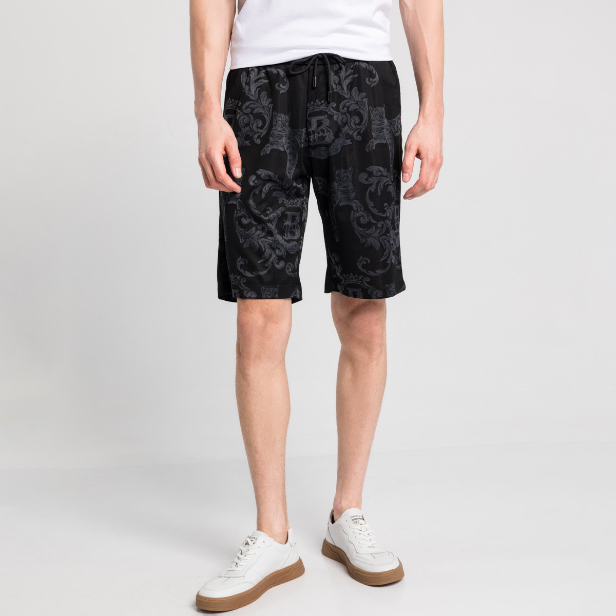 夏季男士印花休闲短裤