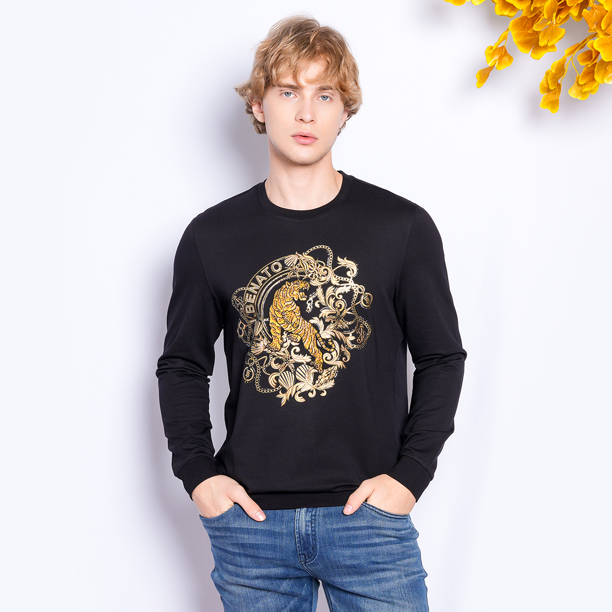 J.benato/宾度男士秋冬保暖卫衣