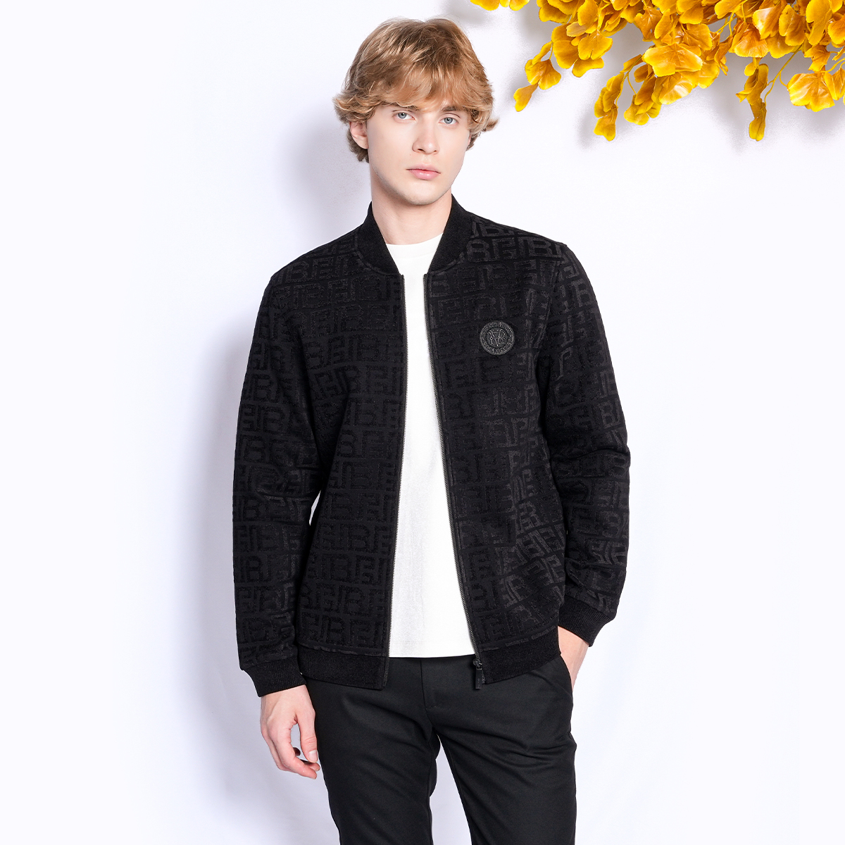 J.BENATO/宾度男士时尚休闲夹克